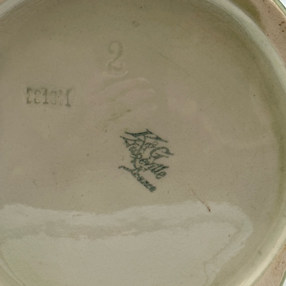 Antique Keller and Guerin Lunville French Porcelain Pitcher - Picture 6 of 16